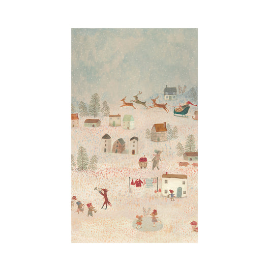 Geschenkpapier-Rolle Santa is coming