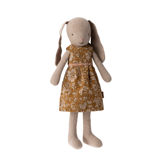 Hase Größe 2 beige - Blumenkleid