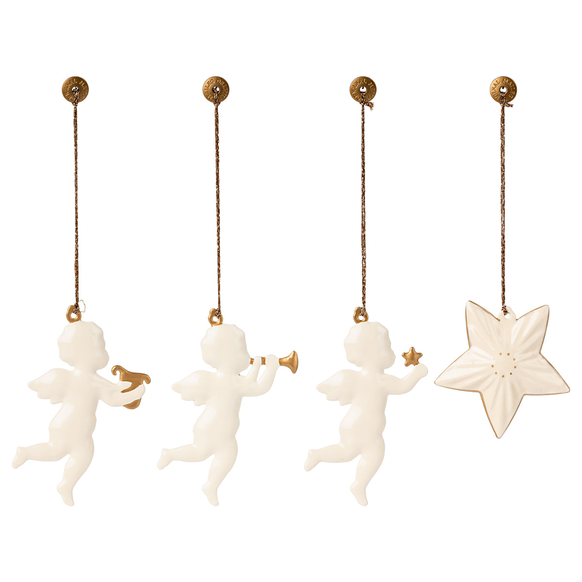 Metallornament Set - O holy night