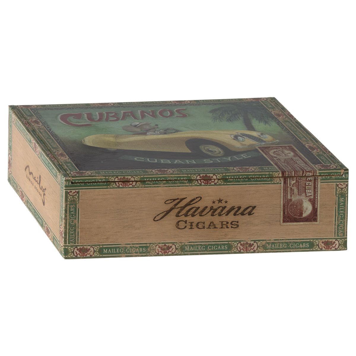 Oma & Opa Mäuse in Zigarrenkiste