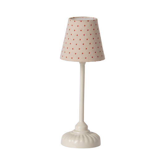 Vintage Stehlampe sand