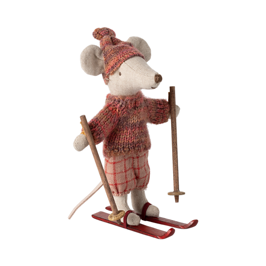 Wintermaus mit Ski, Große Schwester