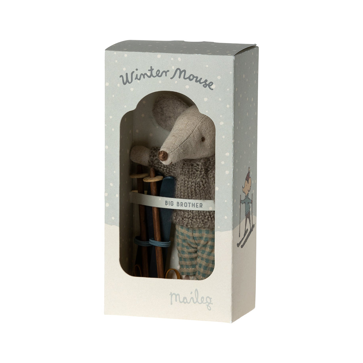 Wintermaus mit Ski, Großer Bruder
