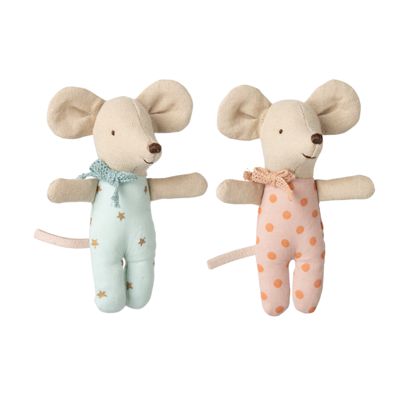 Baby-Mäusezwillinge in Box