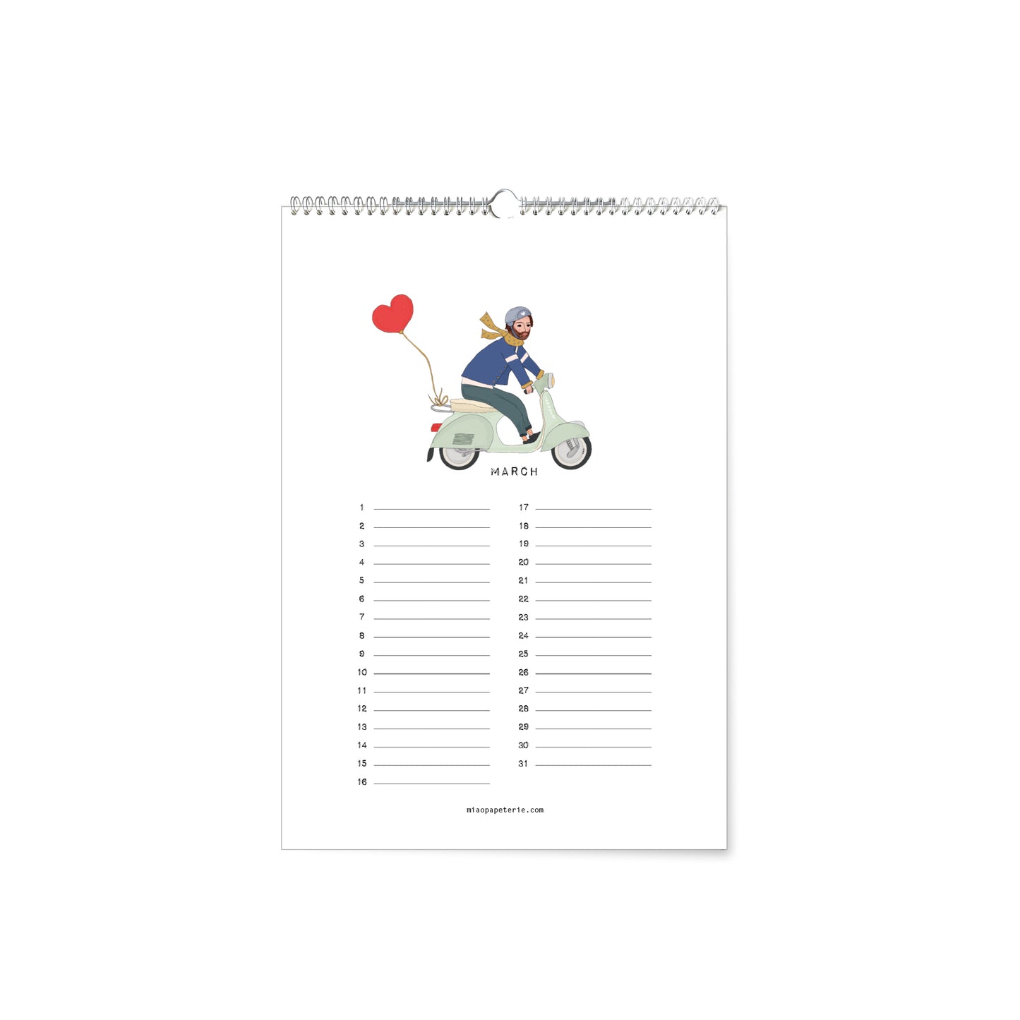 Geburtstagskalender Motivmix
