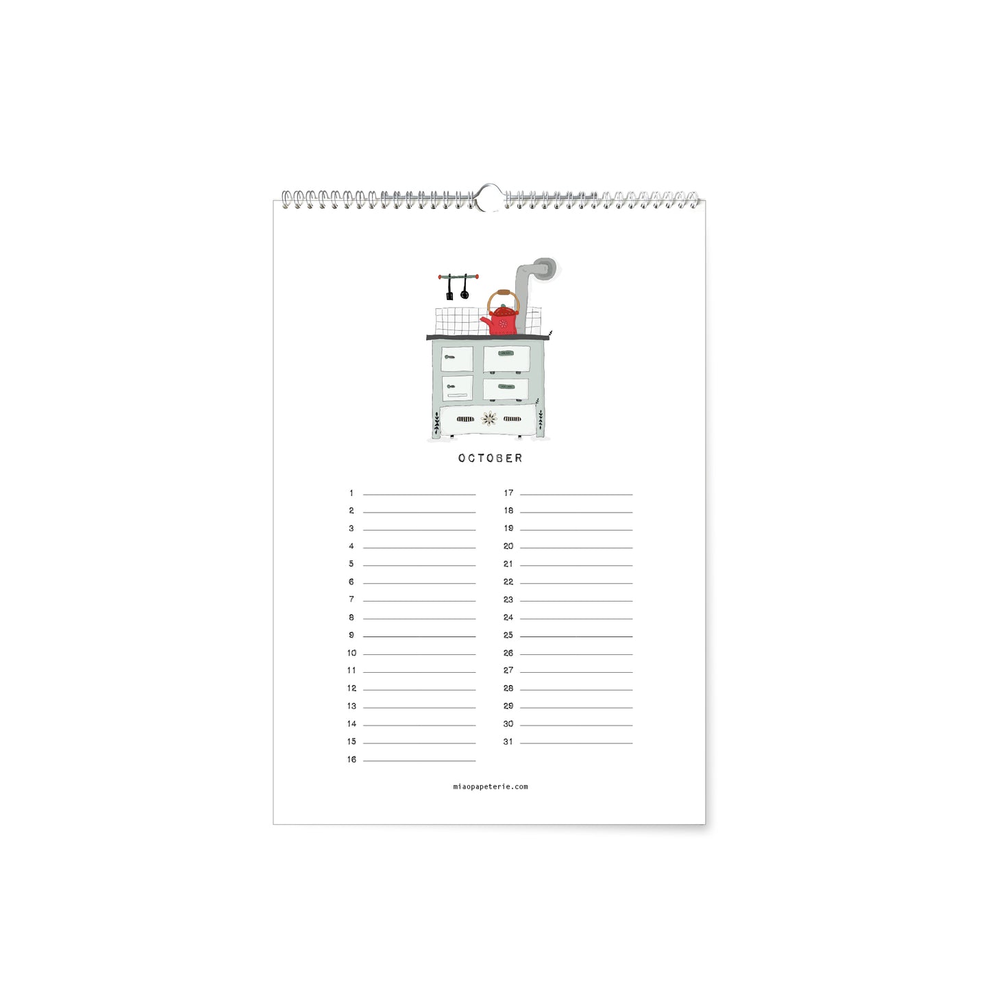 Geburtstagskalender Motivmix