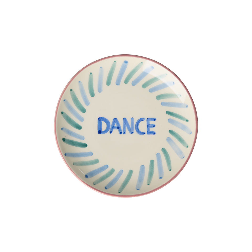 Keramik-Kuchenteller Hand-Painted