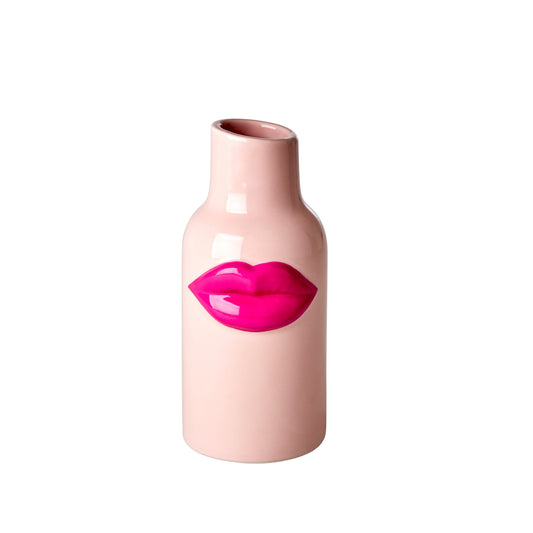 Keramikvase Lippen
