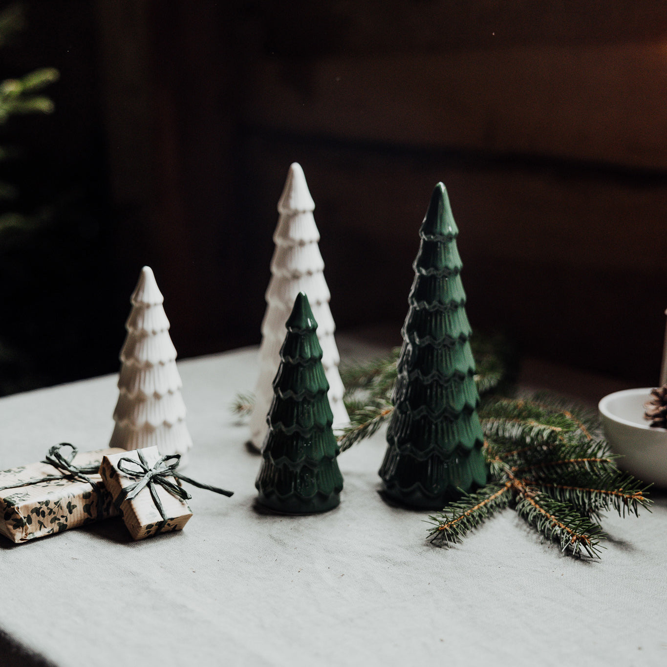 Granbacken Keramik-Tannenbaum