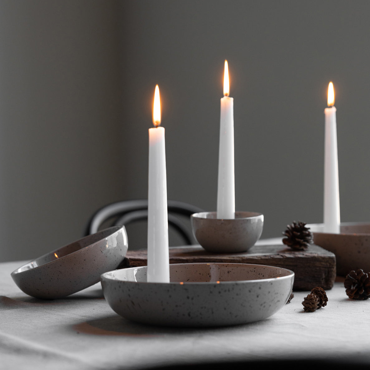 Lidatorp Keramik-Kerzenständer