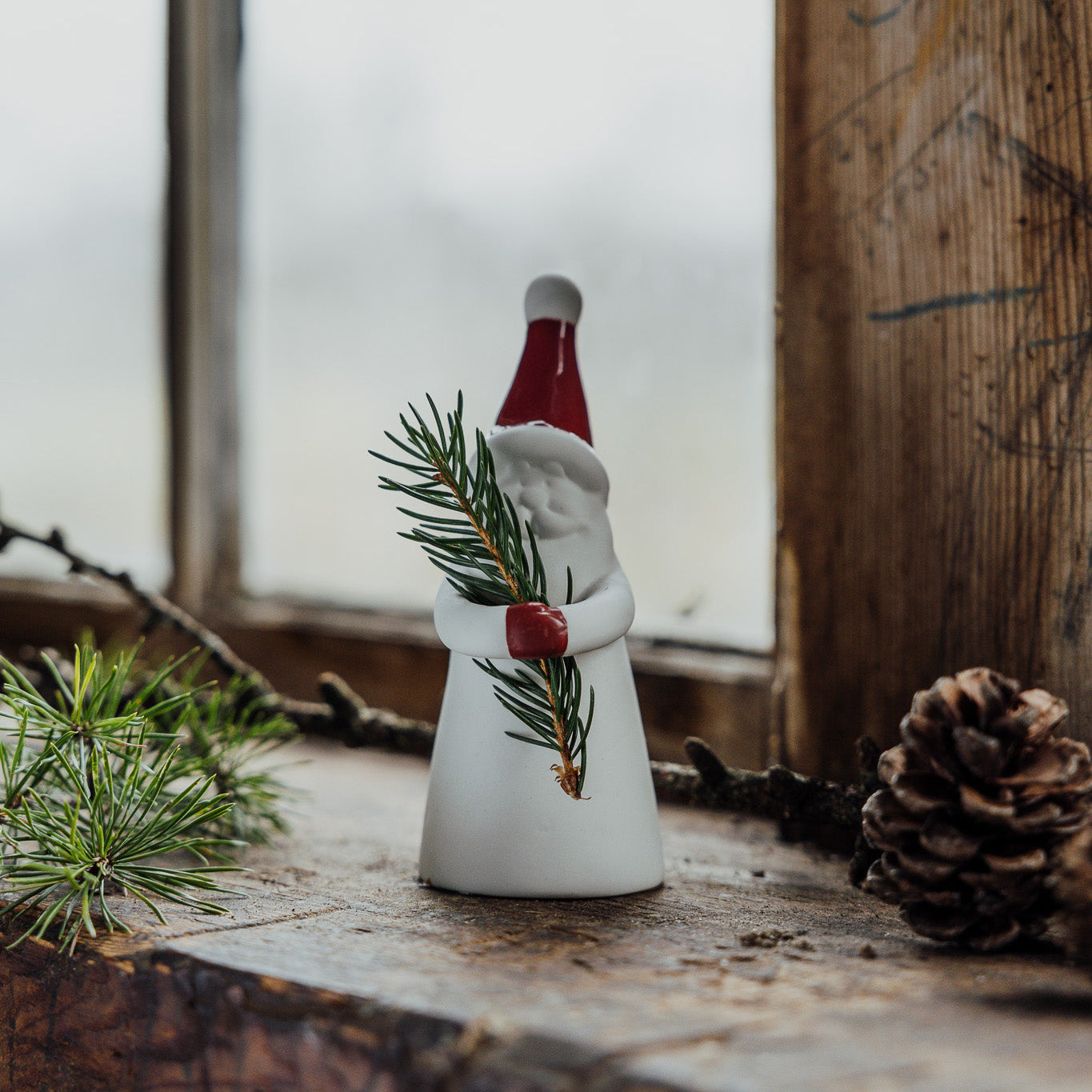Loke Keramik-Weihnachtsmann