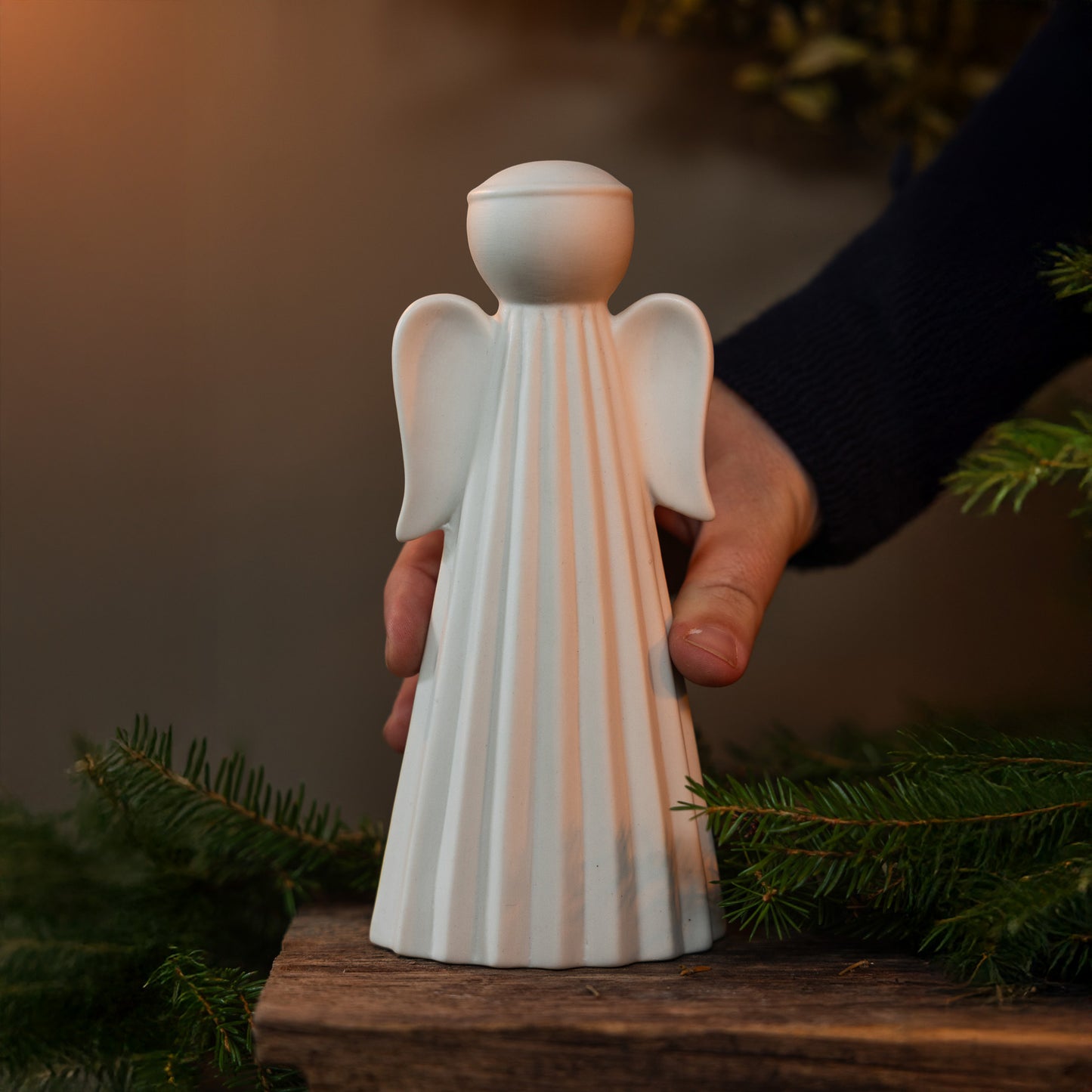 Saga Keramikengel groß