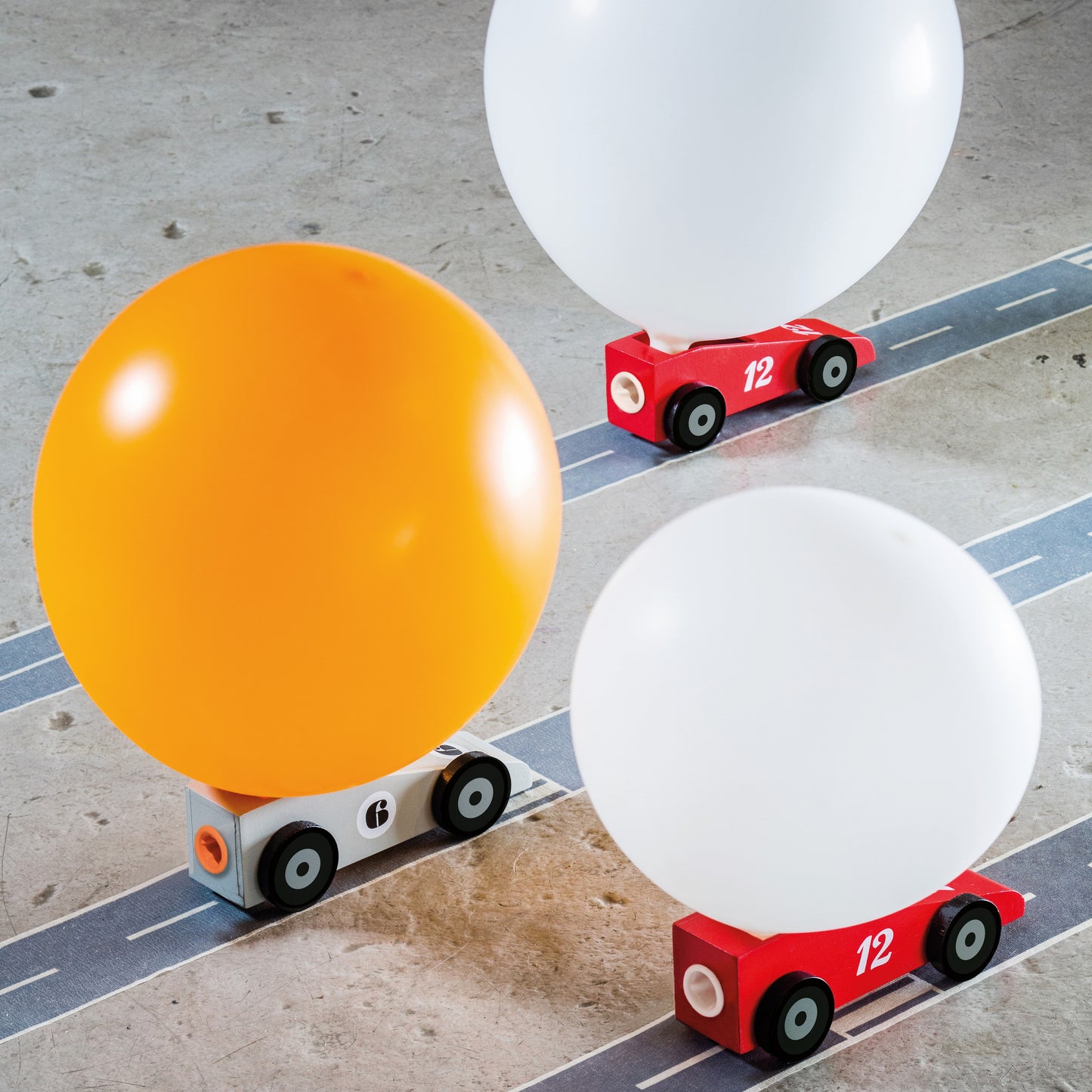 Luftballonauto Silverstar