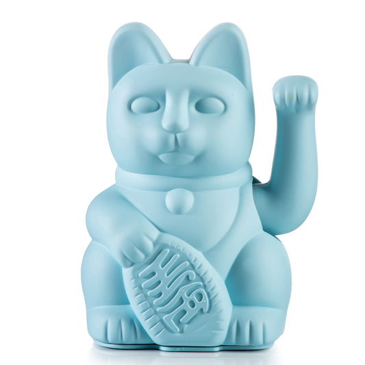 Lucky Cat Hellblau - Zärtlichkeit