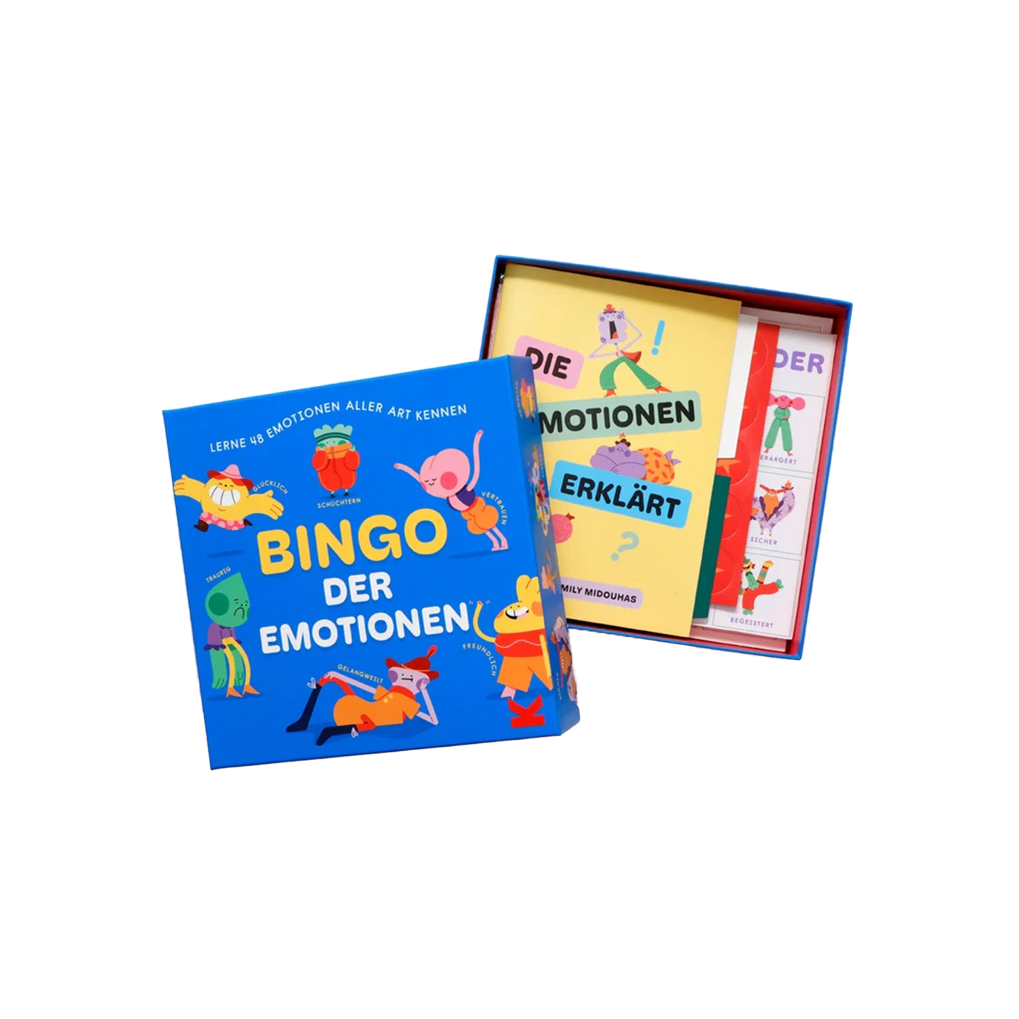 Bingo der Emotionen - lerne deine Emotionen kennen