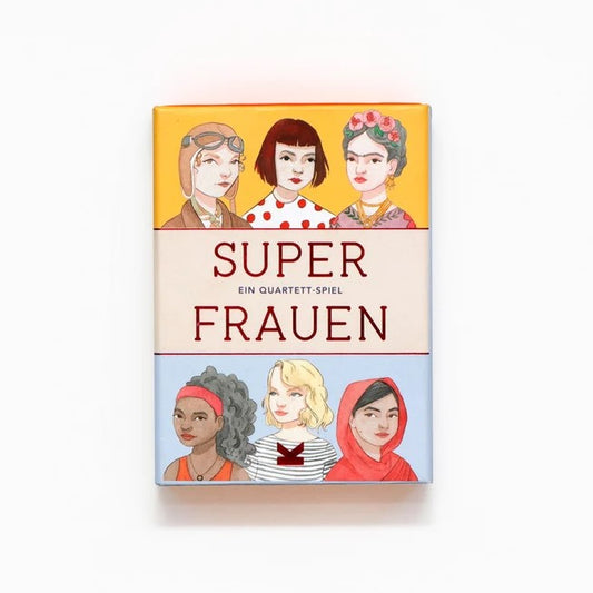 Super Frauen - Quartett-Spiel