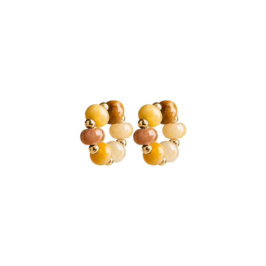 Malia Charm - Round Classic gold