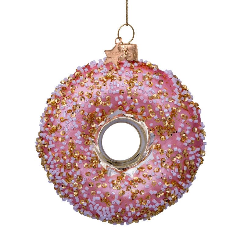 Christbaumkugel Donut