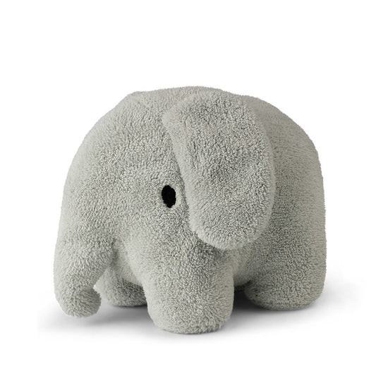 Elefant Terry Plüsch Grau