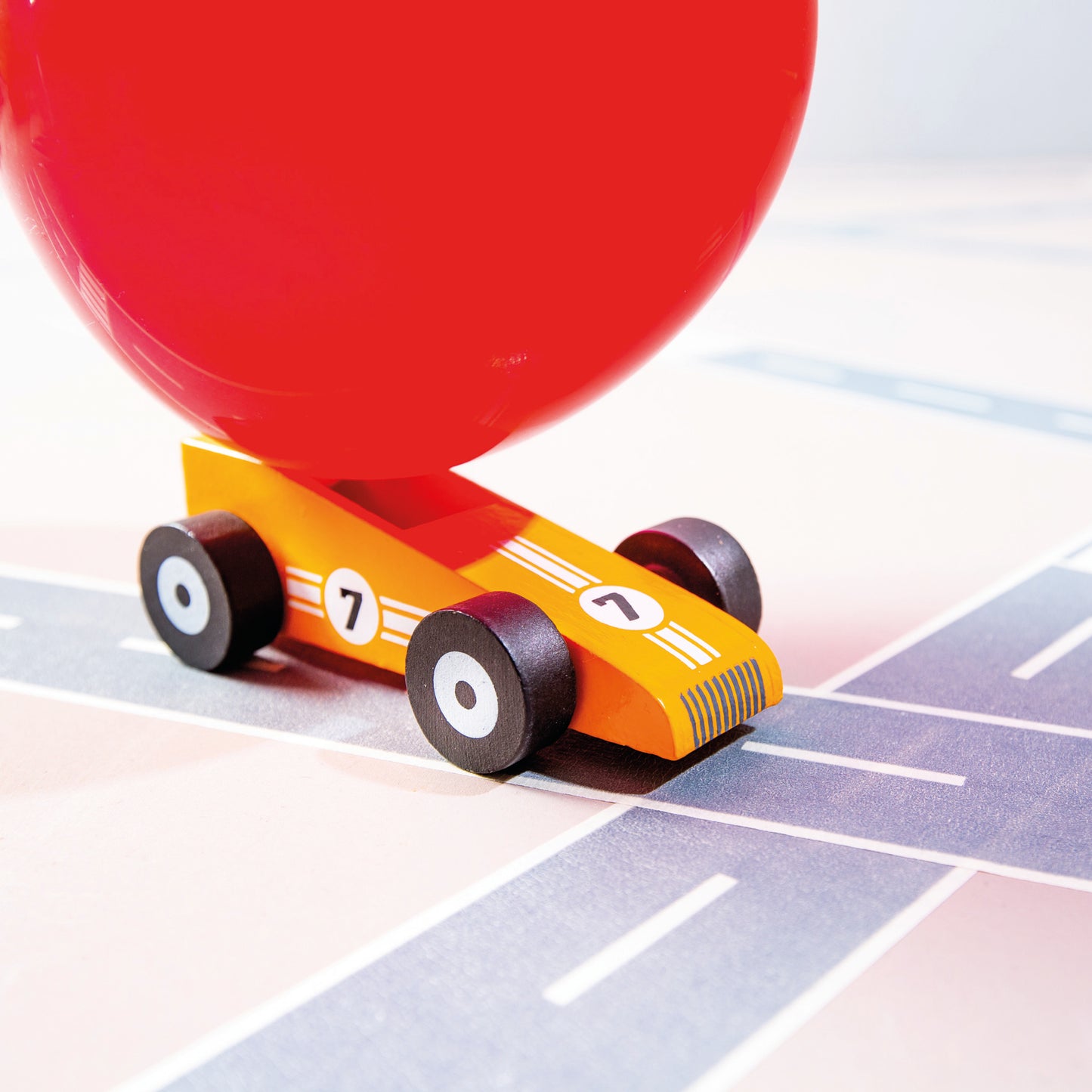 Luftballonauto Orangestar