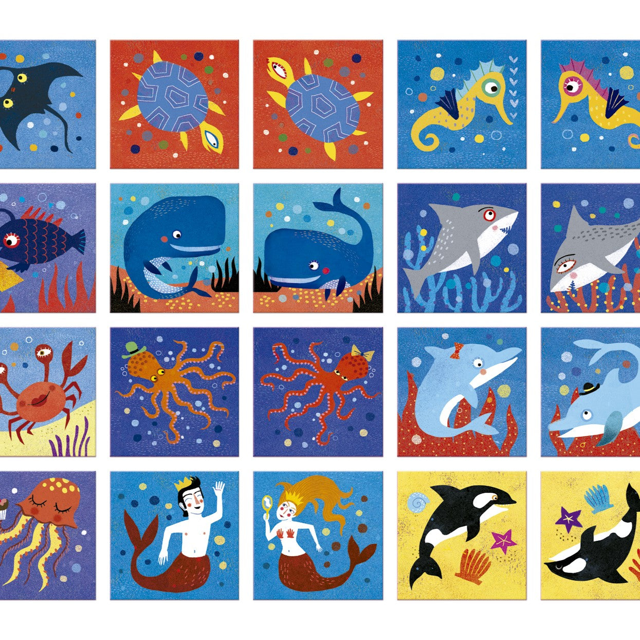 Ocean Animals Memo