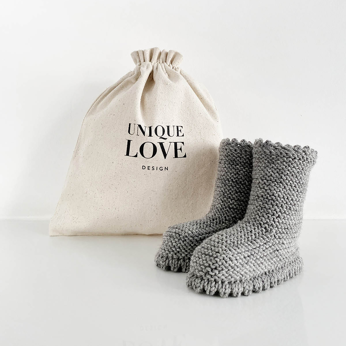 Strickschuhe