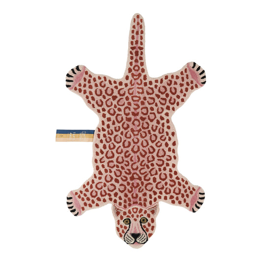 Teppich Pinker Leopard groß